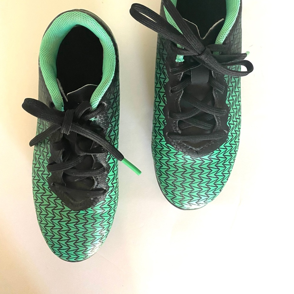 Under Armour Kids CF Force Soccer Cleats, 13 Green